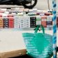 Lapak penjualan rokok ilegal di kawasan kapuk Cengkareng 
