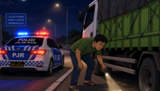 Ilustrasi Oknum PJR Lempar Surat Tilang di Ruas Tol Tangerang-Merak 