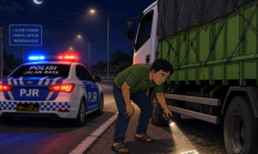 Sopir Truk Mengaku SIM dan Surat Tilang Dilempar di Tol Tangerang-Merak Oleh Oknum PJR