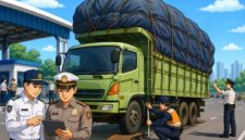 Foto ilustrasi kendaraan Truk ODOL