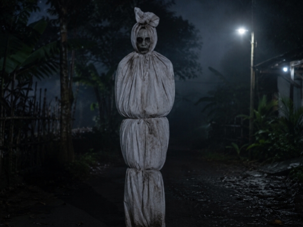 Ilustrasi Teror Pocong