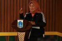 Walikota Jakarta Barat Iin Mutmainnah di Forum Koordinasi Pimpinan Kota (Foto.istw)