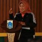 Walikota Jakarta Barat Iin Mutmainnah di Forum Koordinasi Pimpinan Kota (Foto.istw)