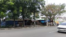 Foto istimewa bangunan liar yang mulai bermunculan di kawasan utan jati kalideres