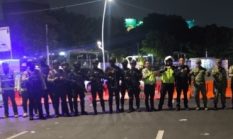 Satlantas Jakpus gelar patroli gabungan cegah Balap Liar di kawasan Medan Merdeka
