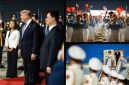Foto presiden Amerika Serikat tiba di Tiongkok (Dok.Instagram Donald Trump)