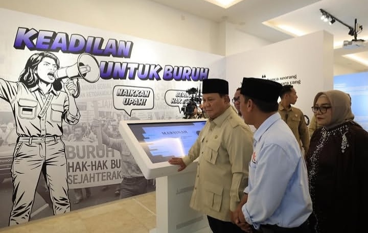 Presiden Prabowo Resmikan museum Marsinah (Dok.Presiden Prabowo)