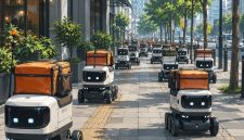 Trotoar Dipenuhi Robot Pengantar Makanan, Tuai Pro dan Kontra di Tengah Warga
