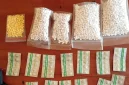 Dari hasil penggeledahan, polisi menyita 100 butir tramadol, 330 pil kuning diduga dextro, serta 6.000 pil putih diduga obat daftar G jenis dobel Y