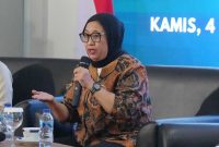 Kepala BGN, Nanik S. Deyang, dalam konferensi pers (Dok.Istw)