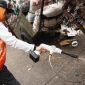 Foto Istimewa Walikota Jakarta Barat Iin Mutmainnah saat uji coba Eco Lindi di Tambora 