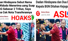 Judul Berita Klaim Dadan Hindayana Sebut Jokowi Terlibat Korupsi MBG, Hoaks