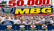 Foto istimewa aksi mendukung program MBG besutan Presiden Prabowo