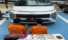 Modus Pakai Hijab, Pencuri Mobil di Pinang Dibekuk Polisi