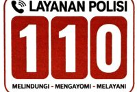 Logo Resmi 110 Layanan POLRI 