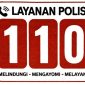 Logo Resmi 110 Layanan POLRI 