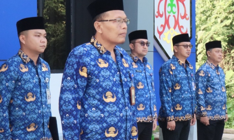 KSOP Pulang Pisau Gelar Upacara Hari Lahir Pancasila 2026 di Kantor Baru