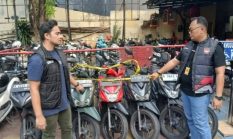 Polsek Tambora Tangkap Pelaku Curanmor, Enam Motor Hasil Curian Diamankan