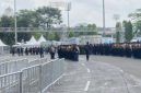 Polres Metro Jakarta Pusat mengerahkan sebanyak 1.400 personel gabungan untuk mengamankan pertandingan FIFA Matchday antara Timnas Indonesia melawan Oman yang berlangsung di Stadion Utama Gelora Bung Karno (SUGBK), Senayan, Jakarta (Dok.Istw)