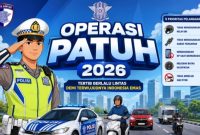 Ilustrasi Operasi Patuh 2026, Korlantas Polri menegaskan bahwa kegiatan tersebut akan mengutamakan pendekatan humanis, preventif, dan edukatif guna meningkatkan kesadaran masyarakat dalam berlalu lintas.
