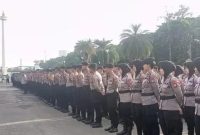 5.955 personel gabungan TNI-Polri dikerahkan untuk mengamankan sekaligus memberikan pelayanan pengawalan terhadap aksi unjuk rasa mahasiswa yang berlangsung di sejumlah titik strategis di Jakarta, Senin (15/6/2026) (Dok.Humaspolri)