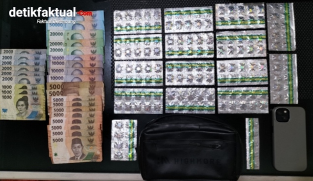 Polsek Batuceper berhasil mengungkap kasus dugaan peredaran obat daftar G jenis Tramadol dalam kegiatan razia stasioner 