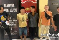 Dua pelaku curanmor beserta barang bukti di amankan Polsek Cileduk, Polres Metro Tangerang Kota 
