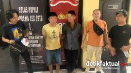 Dua pelaku curanmor beserta barang bukti di amankan Polsek Cileduk, Polres Metro Tangerang Kota 