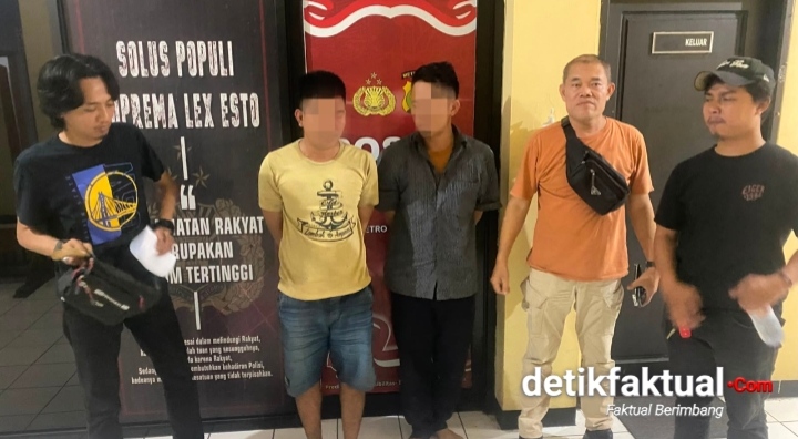 Dua pelaku curanmor beserta barang bukti di amankan Polsek Cileduk, Polres Metro Tangerang Kota 