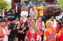 Festival Akulturasi Budaya Betawi dan Tionghoa digelar di Taman Pandawa, RT 08/RW 02, Kelurahan Kamal, Kecamatan Kalideres, Jakarta Barat, Minggu (21/6/2026).