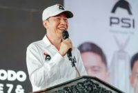 Jokowi saat menghadiri Rakorda PSI di Lampung (Do.Istimewa)