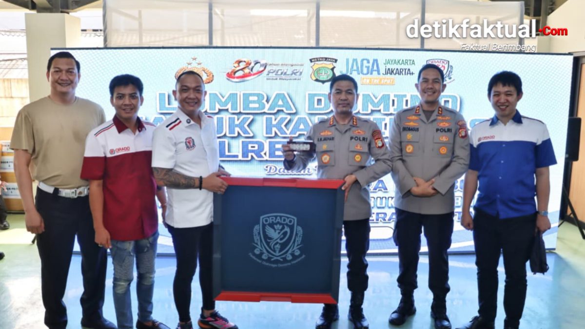 Dalam rangka menyambut Hari Ulang Tahun (HUT) Bhayangkara ke-80 yang jatuh pada 1 Juli 2026, Polres Metro Tangerang Kota menggelar Turnamen Domino Sabuk Kamtibmas Kapolres Cup 2026 di Mapolres Metro Tangerang Kota, Rabu (17/6/2026).