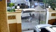 Rekaman kamera pengawas CCTV percobaan penculikan di PIK (Dok.Pribadi/ANTARA)