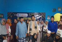 Media siber ifakta.co kembali menunjukkan kepeduliannya kepada masyarakat dengan menggelar santunan bagi anak yatim dan kaum jompo di Majelis Ta'lim Al Barokah