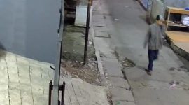 Rekaman CCTV saat pelaku diduga menjalankan aksi curanmor di kawasan Benda Tangerang 