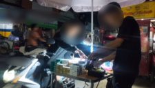 Foto Aktivitas penjualan rokok ilegal dikawasan kapuk, Cengkareng Jakarta Barat 