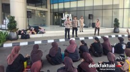 Saka Bhayangkara Polres Metro Tangerang Kota Dibekali Edukasi Bahaya Narkoba, Generasi Muda Diajak Berani Tolak Narkotika
