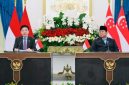 PM Lawrence Wong  Bersama Presiden Prabowo Subianto di Istana Merdeka Jakarta (Dok.Istmewa)