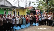 Serap Aspirasi Warga, Kapolres Tangerang Kota Bagikan Sembako dan Ingatkan Bahaya Tawuran serta Narkoba