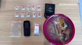 Polres Metro Tangerang Kota Sita Sebelas Paket Siap Edar