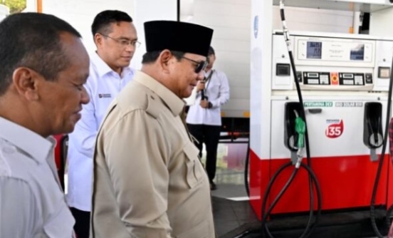 Presiden Prabowo Subianto secara resmi meluncurkan Biodiesel B50 bertajuk 
