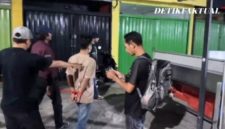 Foto Terduga Pencuri Motor di Showroom di Tangkap Polisi di Cibodas, Tangerang 