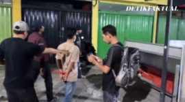 Foto Terduga Pencuri Motor di Showroom di Tangkap Polisi di Cibodas, Tangerang 