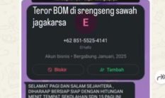 SDN di Jakarta Selatan mendapat Ancaman Bom, Tim Jibom Brimob sisir Halaman Sekolah