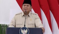 Presiden Prabowo saat meresmikan groundbreaking proyek LNG Abadi Masela secara hybrid melalui konferensi video dari Istana Merdeka, Jakarta, dan lokasi proyek di Kabupaten Kepulauan Tanimbar, Maluku, Kamis (16/7/2026).Foto.Istimewa