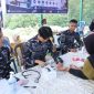 Kodaeral IV Gelar Bakti Kesehatan "Aku Cinta Laut" Bersama UNIBA dan Puskesmas Tanjung Sengkuang
