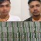 Dua pria berinisial IA dan H diamankan karena diduga menjual obat keras tanpa izin edar di sebuah kios di Kampung Rawa Lumpang, Kelurahan Salembaran Jati