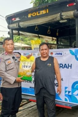 Jaga Stabilitas Pangan, Polres Metro Tangerang Kota Hadirkan Beras SPHP untuk Warga