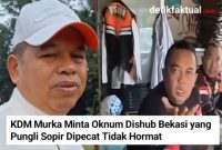Foto Tangkapan Layar medsos KDM Murka Minta Oknum Dishub Kota Bekasi yang Pungli di pecat secara tidak hormat 