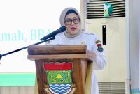 Wakil Bupati Tangerang Intan Nurul Hikmah menginstruksikan seluruh camat dan kepala desa (kades) di Kabupaten Tangerang untuk mendata Dapur SPPG (Foto.Arsip Pemkab Tangerang)